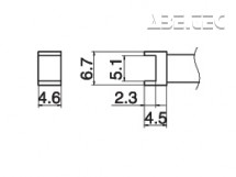 Pájecí tunel 5.1x4.6 T15-1001 