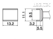 Odpájecí tunel 9,5x13,2 T15-1005