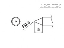 Pájecí hrot T15-B4-0,4B