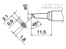 Pájecí hrot T15-BCM2