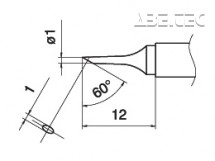 Pájecí hrot T15-C1