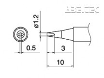 Pájecí hrot T15-D12