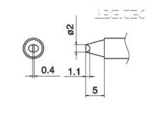 Pájecí hrot T15-D2