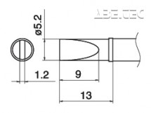 Pájecí hrot T15-DL52