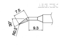 Pájecí hrot T15-JL02 -0,2JL