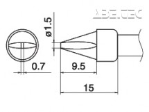 Pájecí hrot T15-XD15 -1,5XD