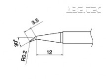 Pájecí hrot T17-J02