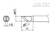 Pájecí hroty T17-KR