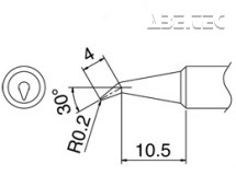 Pájecí hrot T18-BR02