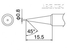 Pájecí hrot T18-C08