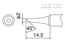 Pájecí hrot T18-C2