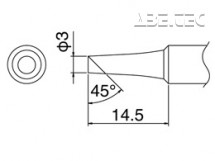 Pájecí hrot T18-CF3