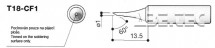 Pájecí hrot T18-CF1