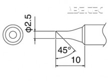 Pájecí hroty T18-CSF25