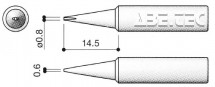 Pájecí hrot T18-D08