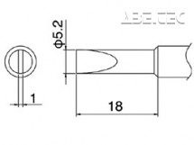 Pájecí hrot T18-S3