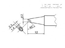 Pájecí hrot T20-BCM2