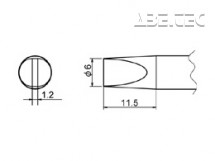 Pájecí hrot T20-D6