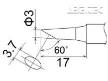 Pájecí hrot T22-C3