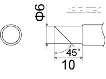 Pájecí hrot T22-C6