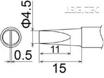 Pájecí hrot T22-D45