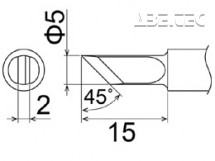 Pájecí hrot T22-K