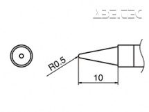 Pájecí hrot HAKKO T36-B2/0.5B