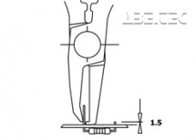 Štípací kleště TR 5000 15 D, ESD