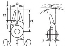 Štípací kleště TR 5000 PG D, ESD