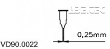 Dávkovací jehla 0,25 mm VD90.0022
