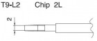 Pájecí hrot T9-L2, CHIP 2L