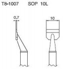 Hakko - Odpájecí hrot T8-1007, SOP 10L