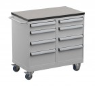 Treston - Vozík na nářadí Tool Trolley 3, vinylová deska, TWIN45-103-41