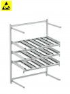 Treston - Zadní rozšíření Treston FiFo Flow Rack, M1350, ESD, 1385x735x1860mm, TFR1350RE-49