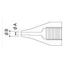 Hakko - Odpájecí hrot  A 1496, Nozzle 0,8 mm