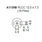  - Tryska A1139B-PLCC 12.5x7.3 mm