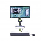  - Digitální průmyslový mikroskop U5, objektiv 50 mm, monitor na sestavě