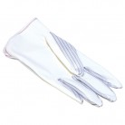 DESCO Europe - ESD rukavice s povrchovou úpravou dlaně, bílé, velikost M, 221517