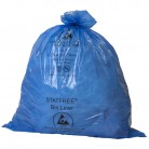 Charleswater - ESD pytle na odpadky, 480x680mm, 30l, modré, 100ks/bal, 239230