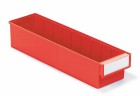  - Policový zásobník 5015-5, 500 x 132 x 100 mm, červený