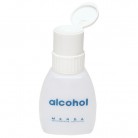 Charleswater - ESD dávkovací lahvička Twist-Lock, bílá, nápis "Alcohol", 240ml, 35216