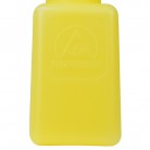 ESD dávkovací lahvička One-Touch durAstatic®, žlutá, logo 