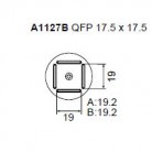  - Tryska  A1127B-QFP 17. 5x17.5 mm