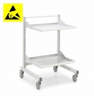 Průmyslový vozík Treston Multi Trolley M500 ESD, nízký, 2 police, TMTL5-001-49