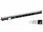 Treston - Kabelový kanál 836, 6 zásuvek, 2 USB, fcp, vypínač, TPR9-010-FR