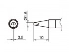 Hakko - Pájecí hrot HAKKO T39-D16