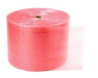  - Disipativní bublinková LDPE fólie, 300mm x 150m, růžová, 20-022-0003