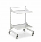 Průmyslový vozík Treston Multi Trolley M500, nízký, 2 police, TMTL5-001-41