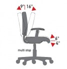 Mechanismus AS2 - nezávislé nastavení sedadla a sklonu opěradla