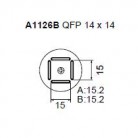  - Tryska A1126B-QFP 14x14 mm